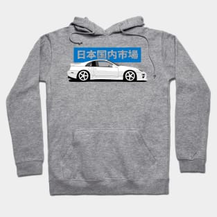 Side View Nissan 300ZX 1990-2003 Hoodie